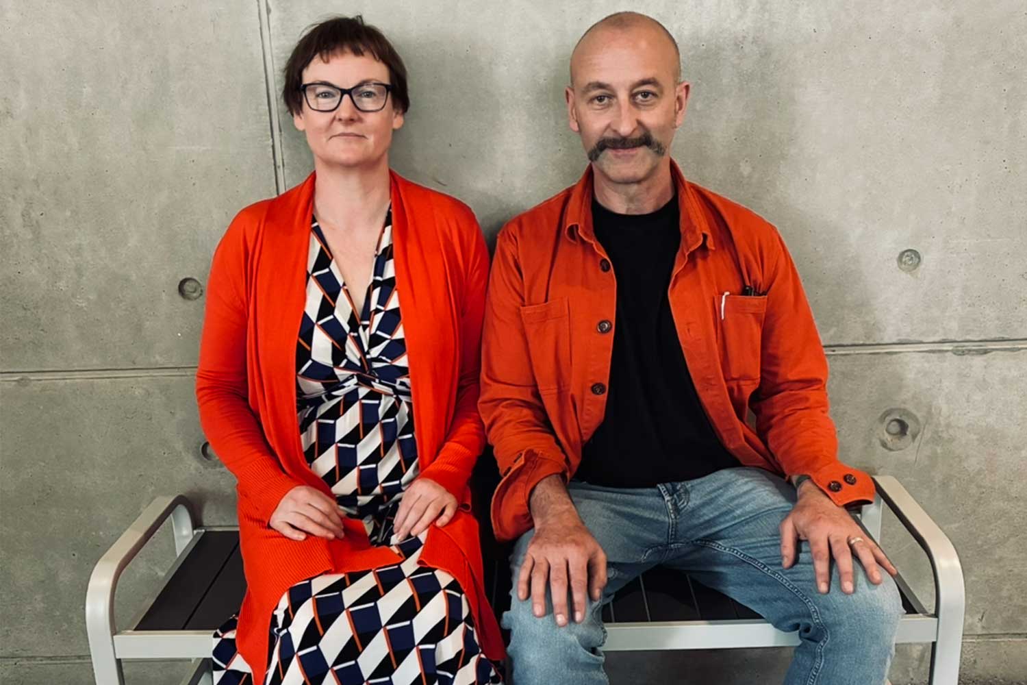 Becoming Tallaght Co-Curators, Olivia Hassett and Paul Regan