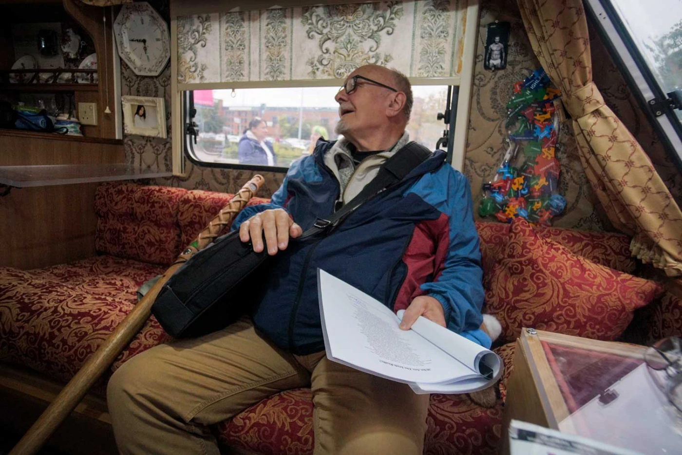 Borderline Project by Shiro Masuyama, Becoming Tallaght Performance Art Festival, 2025. Photo by Fenia Kotsopoulou