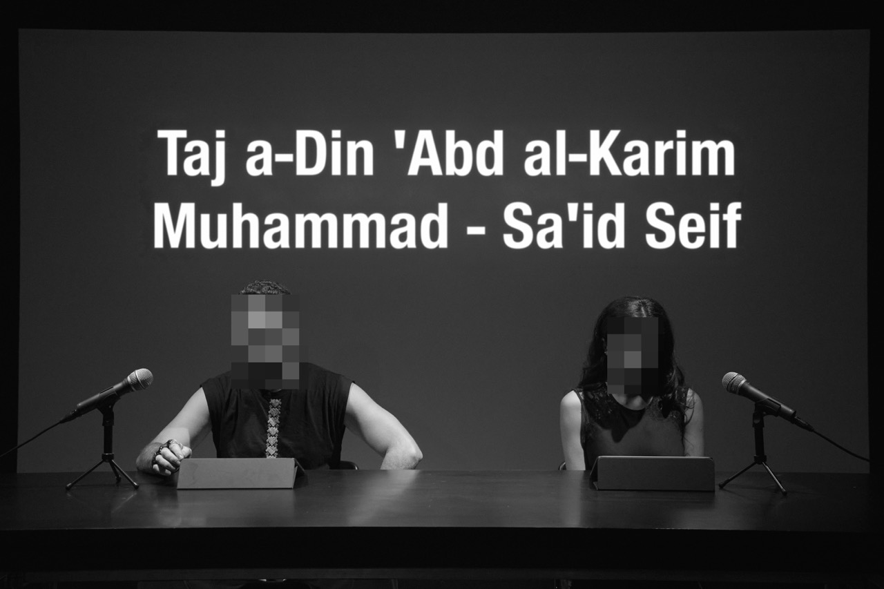 ISRAELI STATE CRIMES IN PALESTINE SINCE 14 MAY 1948, durational performance, Santiago Sierra, 2026.